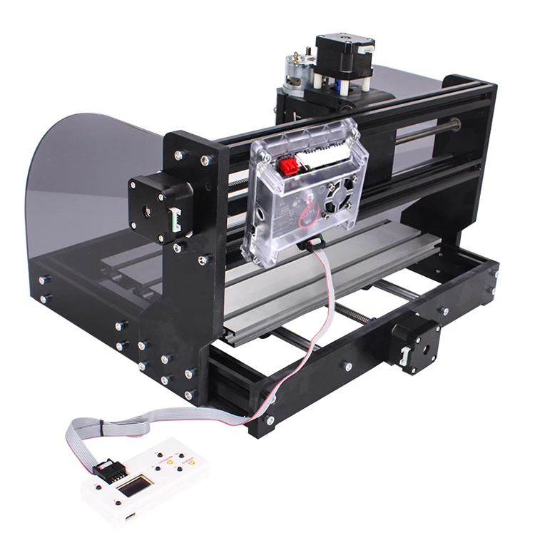 2 in 1 CNC 3018 Pro Max With USB Flash CNC Router For Bamboo Wood Acrylic PVC Plastic
