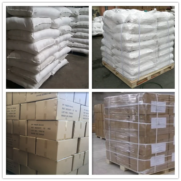 19mm PP Stable Synthetic Polypropylene Fiber 19mm for Concrete