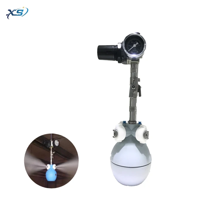 Industrial dry fog humidifier for fabric and yarn humidification