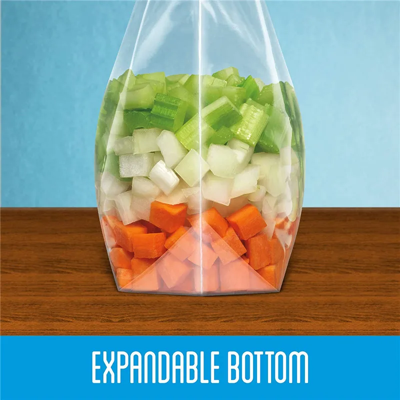 Eco Friendly Ldpe Zipper Zip Lock Seal Freezer Ziplock Bag Manufacture Food Sandwich Fruit Biodegradable Storage Slider Plastic
