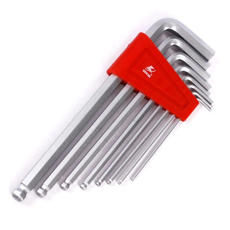 KAFUWELL KH5029 наборы шестигранных ключей с красочной ручкой Torx Набор