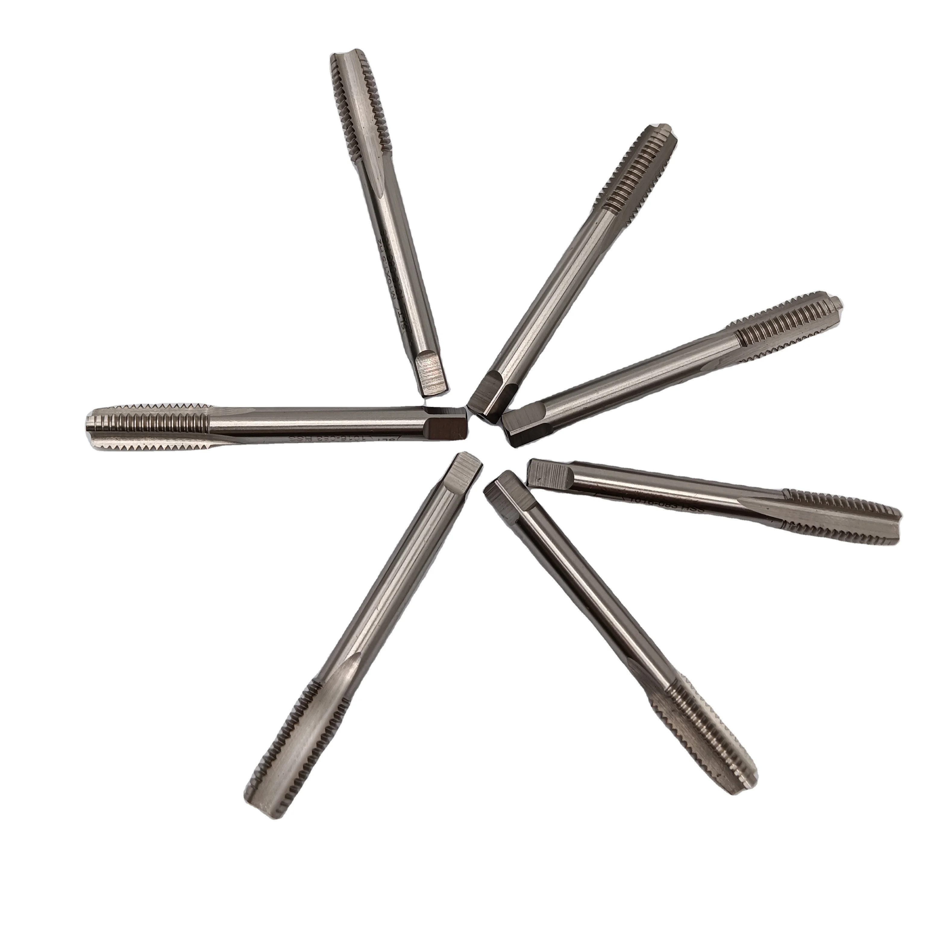 Прямые спиральные режущие метчики из быстрорежущей стали с конической резьбой от производителя