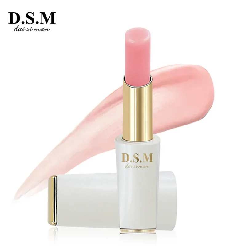OEM оптовая продажа увлажняющий бальзам для губ розового цвета Стойкая питательная натуральная помада
