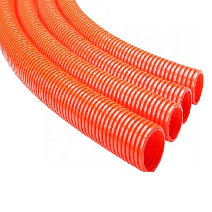 125 Degree PA high temperature flame retardant protective casing corrugated tube