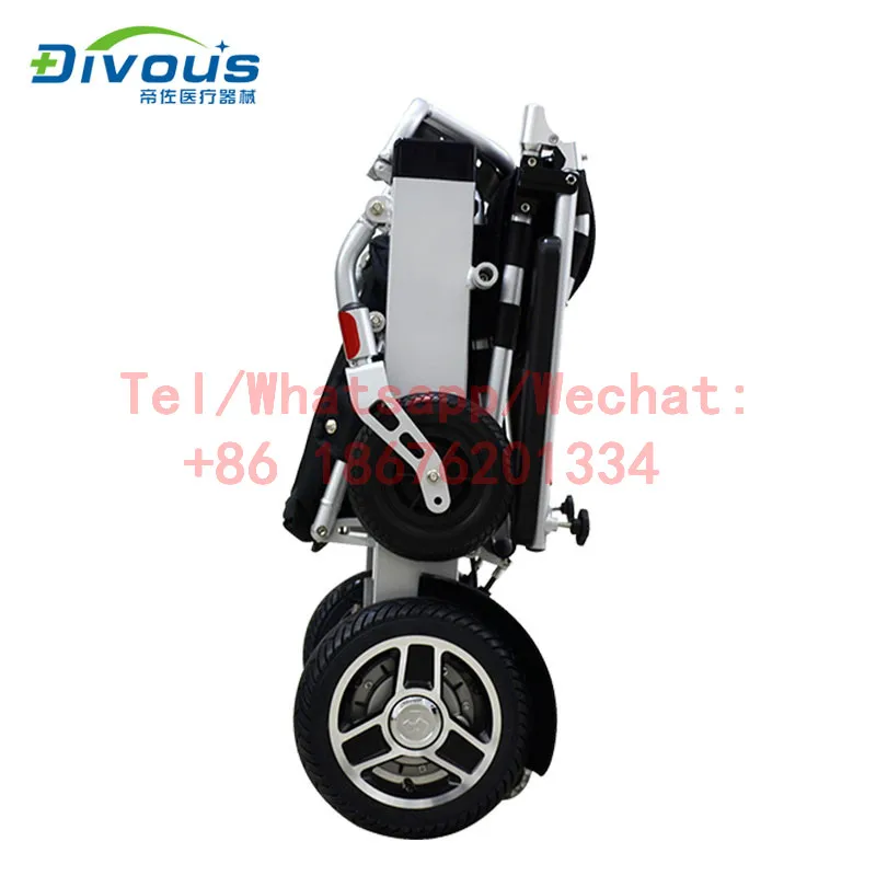 Hot style portable  comfortable lightweight POWER  wheelchair bearing 180Kg elder  wheelchair motor For disabled and  elderly