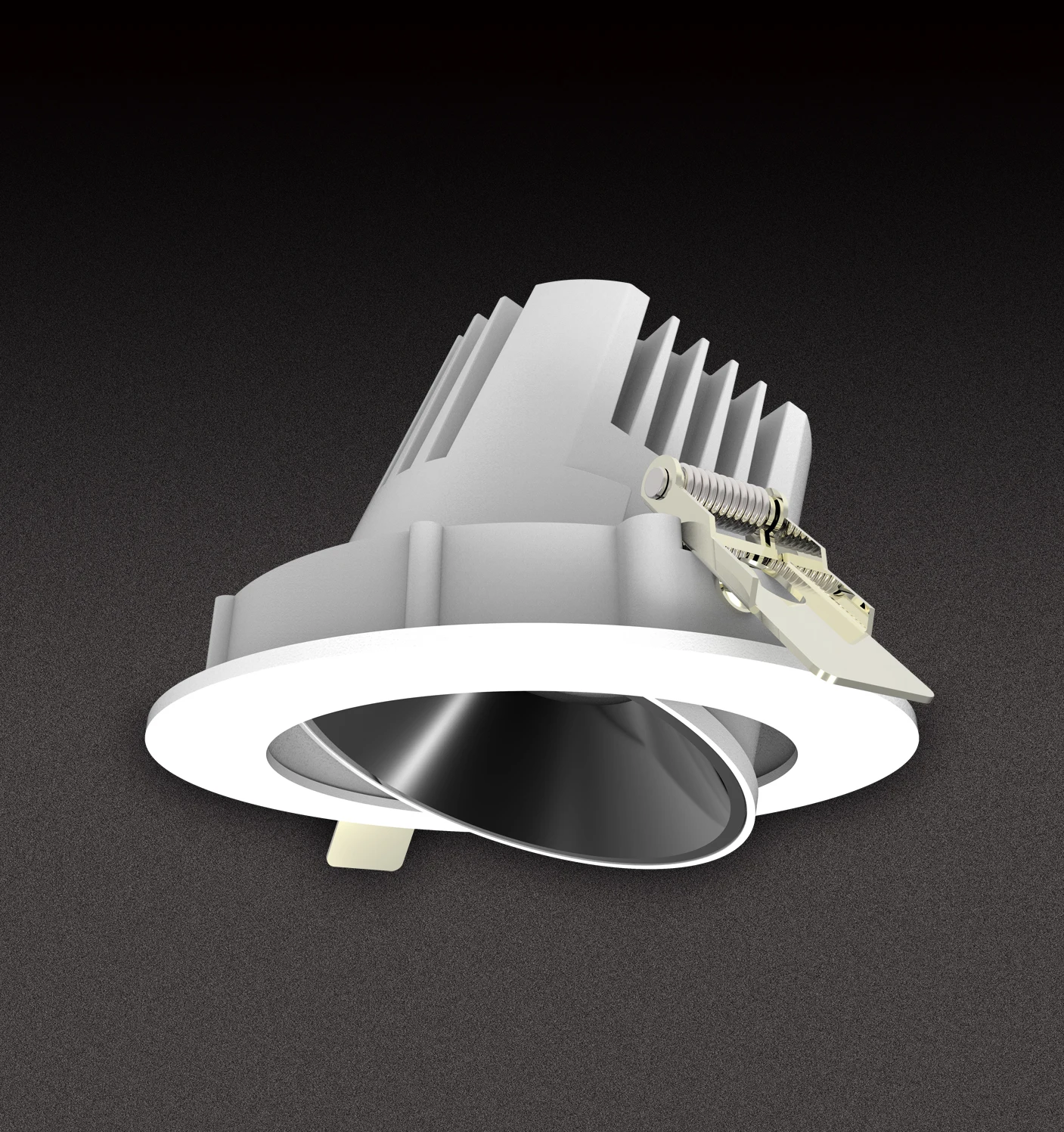 Commercial LED Spot Light 2 Colour Down Light 4 Inch Die Casting Aluminum Adjustable Led Downlight