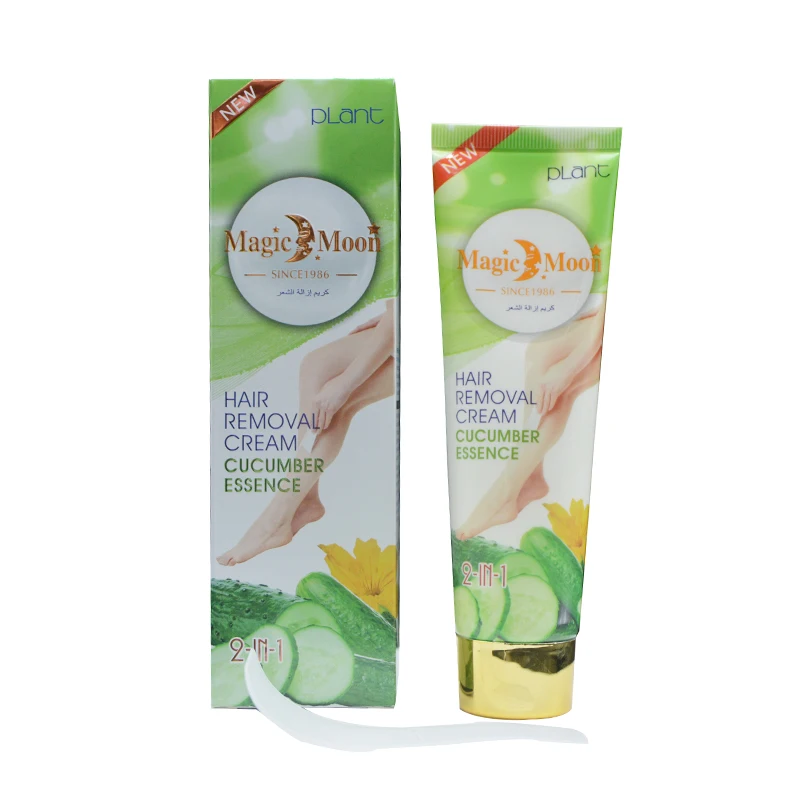 Private Label Natural Organic 120mL Cucumber Essence Painless Hair Removal Cream for Sale