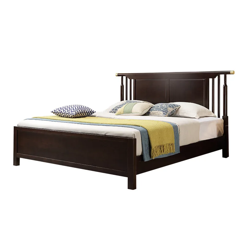 
wooden bedroom furniture new Chinese style king beds 