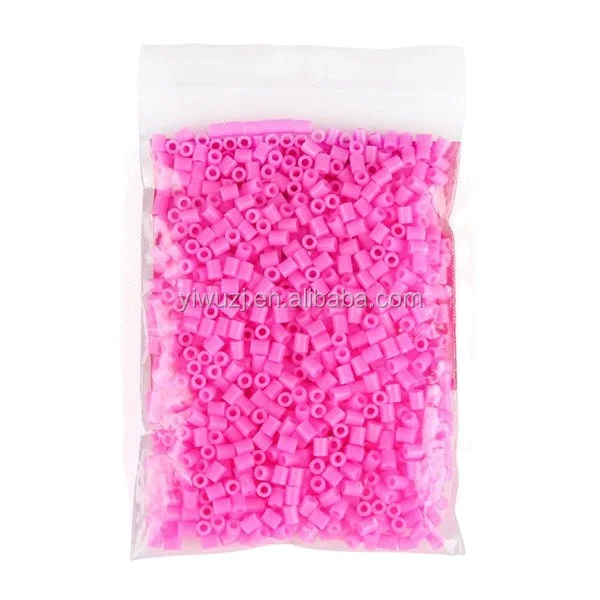 1000pcs creative 2.6mm mini solf pink iron fuse  beads Diy toys