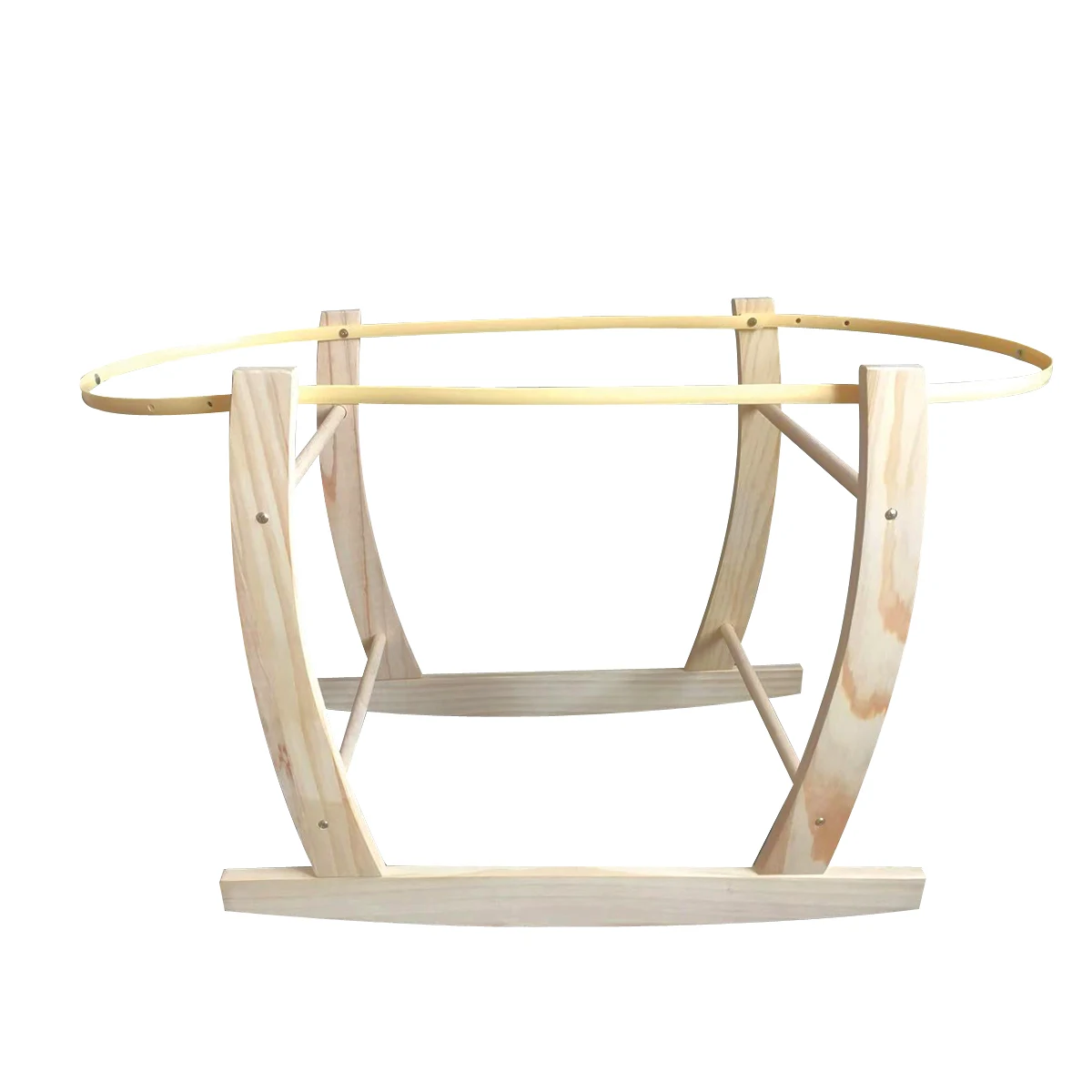 Factory Customized moses basket bedding set baby moses bassinet  rocking stand with wheels