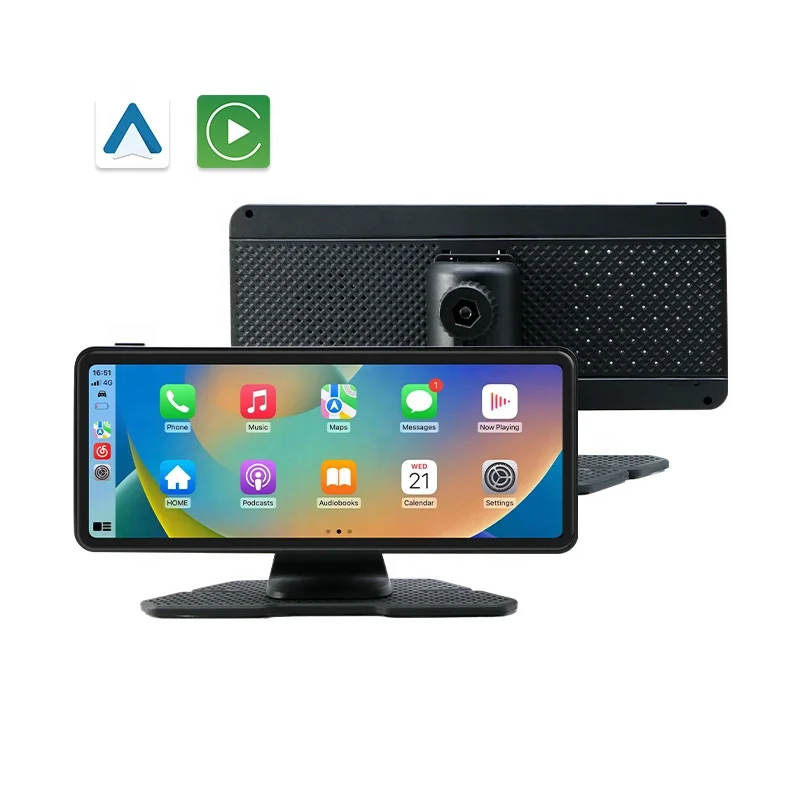 Цельная цена продаж android auto carplay экран приборной панели 6 86 7 мультимедийный автомобиль с адаптером