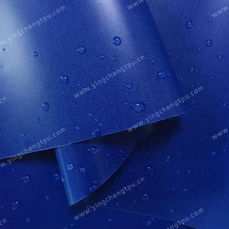 ECO  Friendly Soft 420D TPU Coated Fabric for  Inflatable  Boat High Frequency Weldable