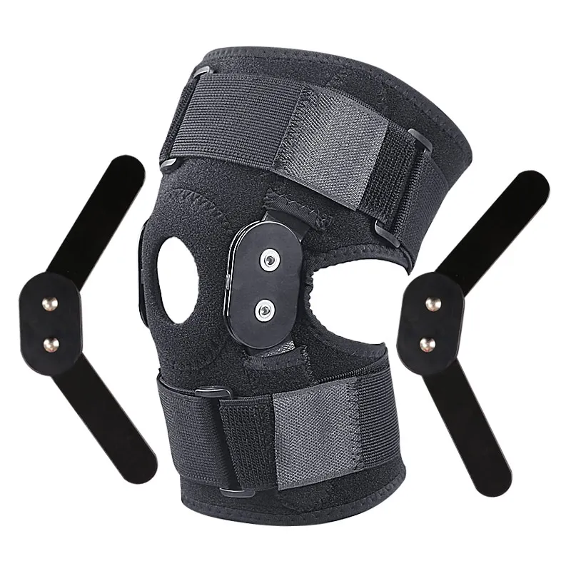 Fitness Sports Knee Sleeve High Stretch Mesh Adjustable Patella Strap Knee Support Knee Brace