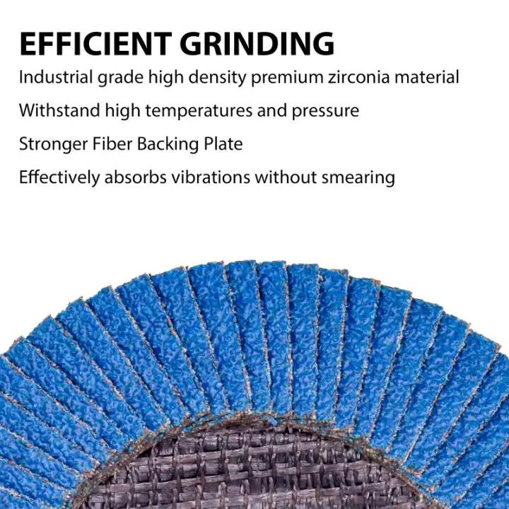 Abrasive  Tools Manufacturer Max  PRM 13300 T29 4 Inch Zirconia Flap Disc for Angle Grinder for Polishing