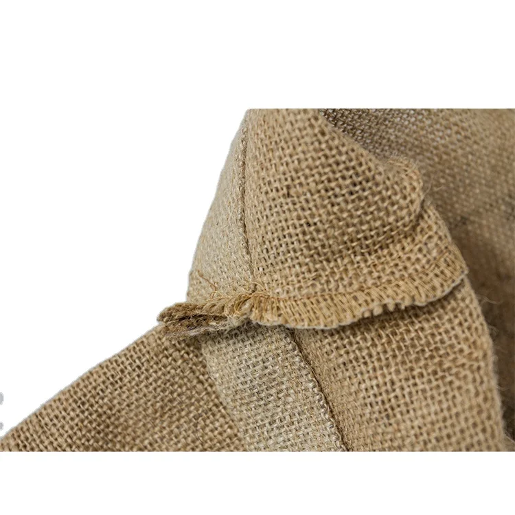 Custom Printed Jute Sacks 100% Natural Burlap Bag Sand Jute Hessian Bag