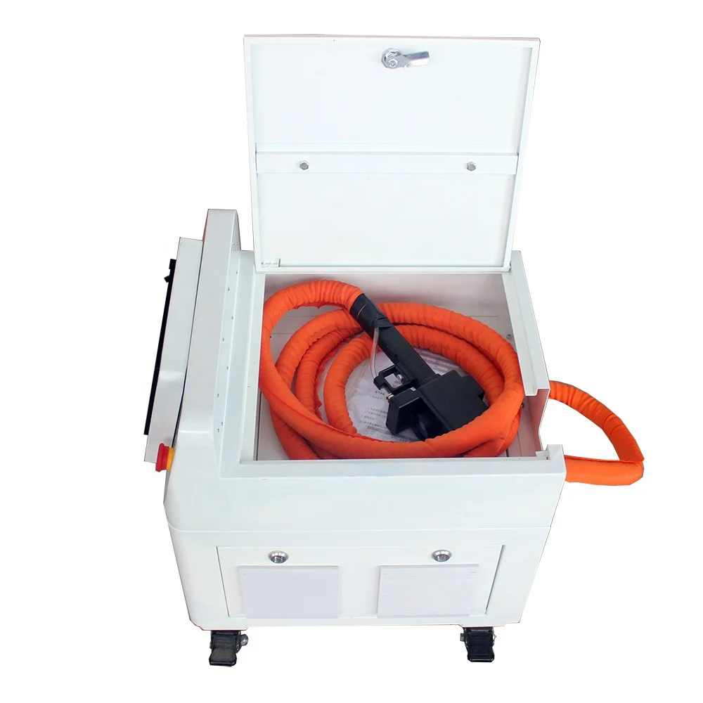 KEYILASER Handheld Small Mini Fiber Pulse Laser Cleaning Machine 100w Laser Cleaner For Paint Oil Remover