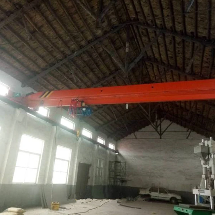 1 Ton Price Workshop Overhead Crane 15 Ton Single Beam Bridge Crane Electric Hoist