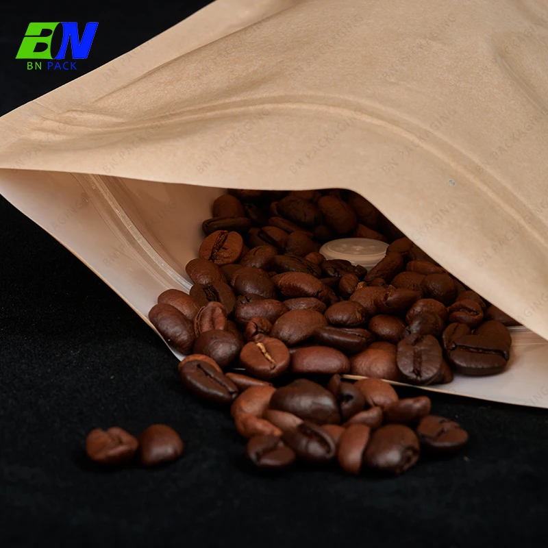 Wholesale 100% Eco Friendly PCR PE Stand up Zipper Pouch Customized