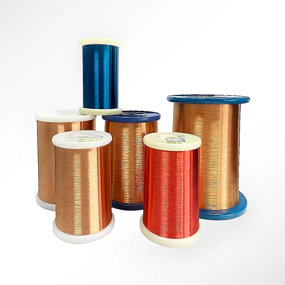 0.2-1mm enameled copper clad aluminum wire varnish insulating for insulating copper magnet wire For Motor Winding Rewinding