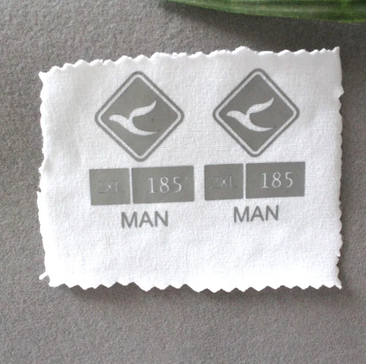 China Suppliers Custom Heat Transfer Labels For Clothing