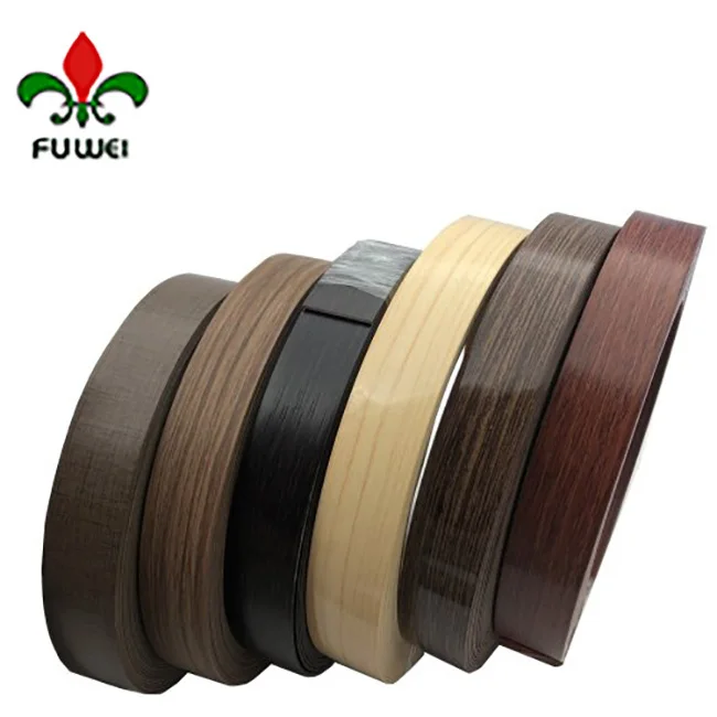 Flame Retardant Edge Banding Edgebands for Formica Board Panel 23mm 55mm x 5m PVC Solid Colors Matt