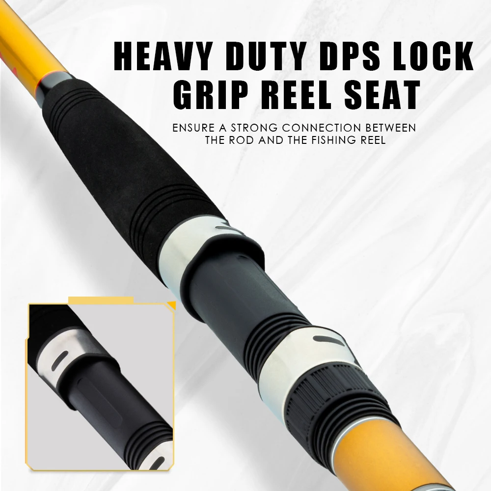 Custom Strong Carbon 2.9m 90-100g 18KG Saltwater Spinning Shore Jig Fishing Rod