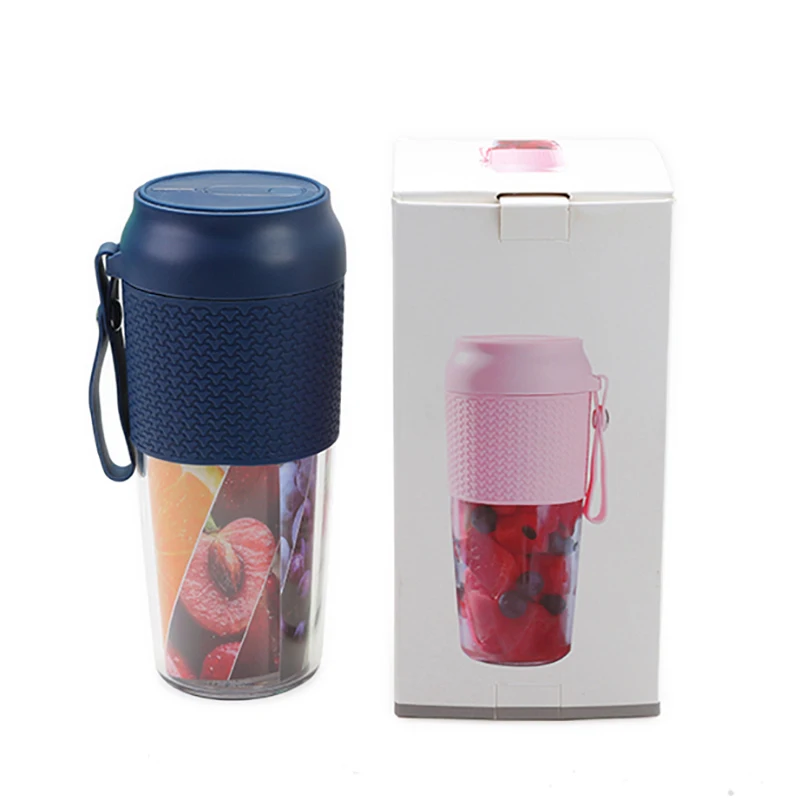  Portable Blender 300 ml Travel Bottle Rechargeable Smoothie