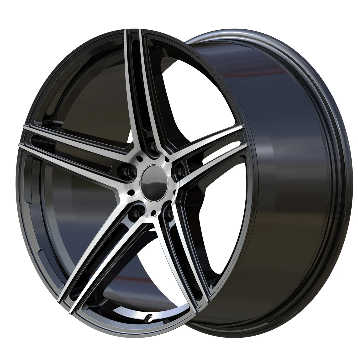 TP17AG013 производители поставляют Индивидуальный размер 5 отверстий 18 19 дюймов алюминиевый сплав колеса