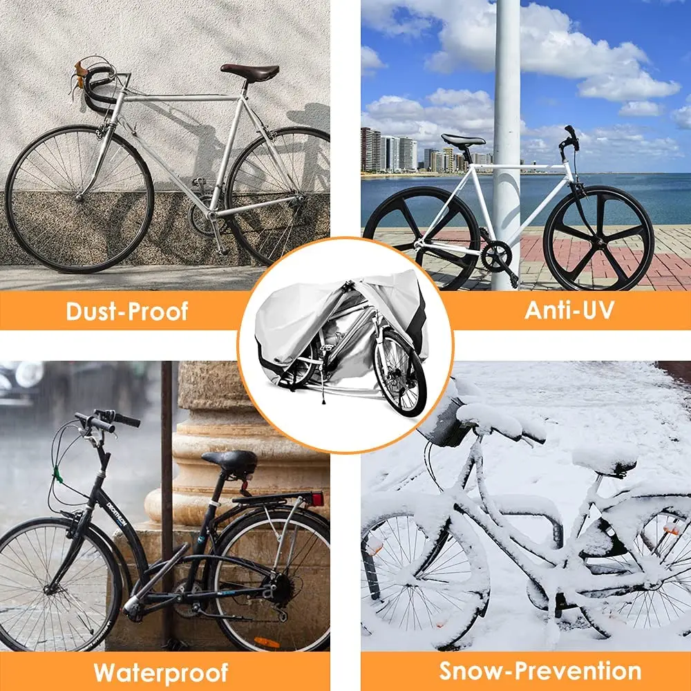 24 inch 180x60x90 cm outdoor mountain bikes road bicycles covers Rain UV Snow Dust Wind