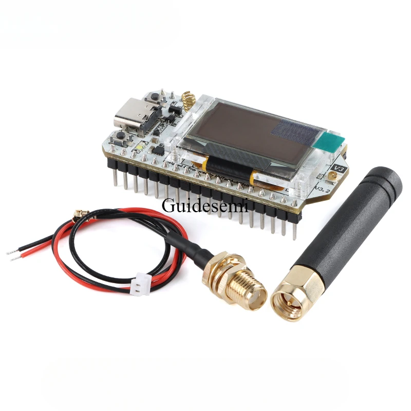 SX1262 868 мГц/915 мГц LoRa ESP32 Oled Wifi беспроводной модуль IOT с антенной для Arduino электронный комплект