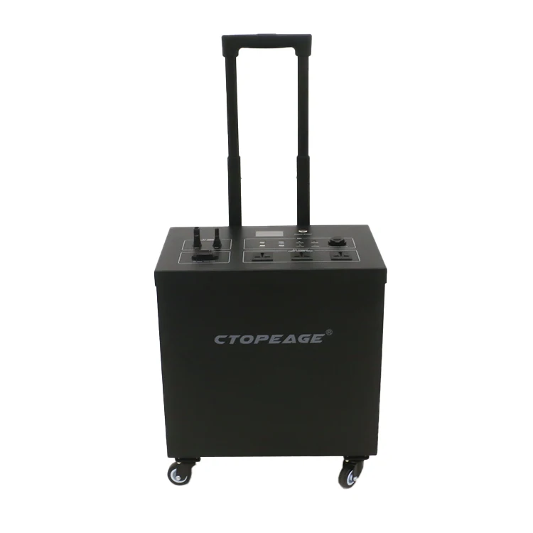 High Capacity Solar Generator Power Station 3500W Charging Outdoor Lifepo4 Portable Power station Solar Generator