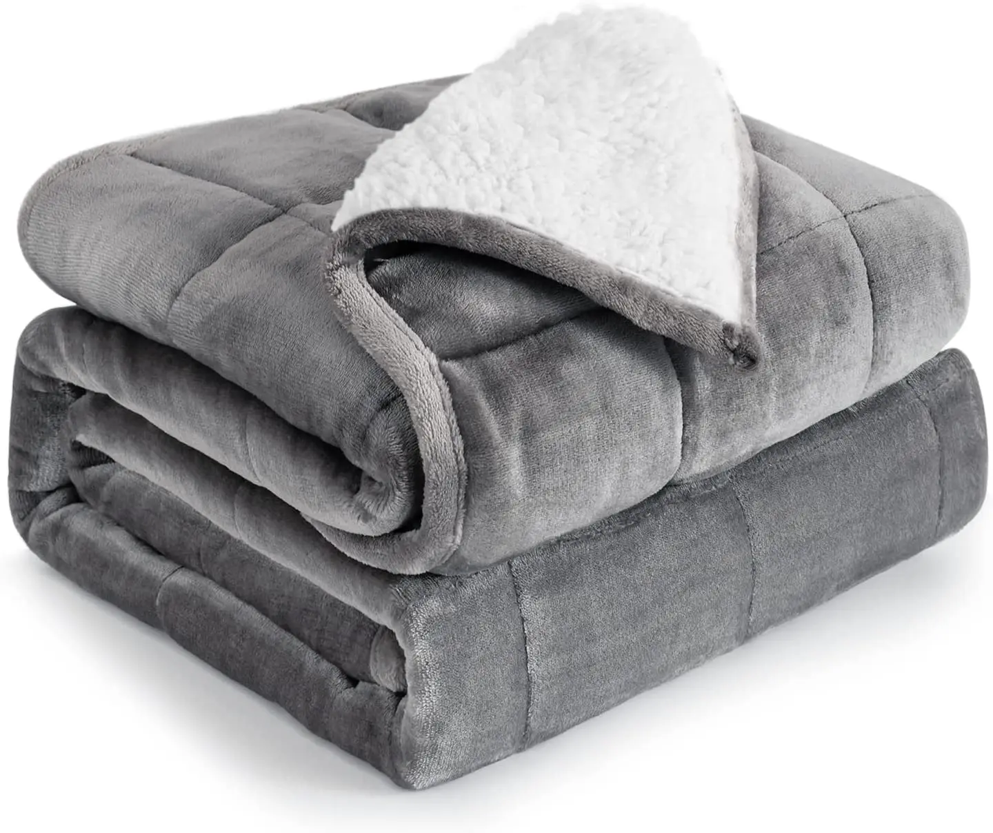 Double Side minky Fleece Weighted Blankets Thermal Blanket