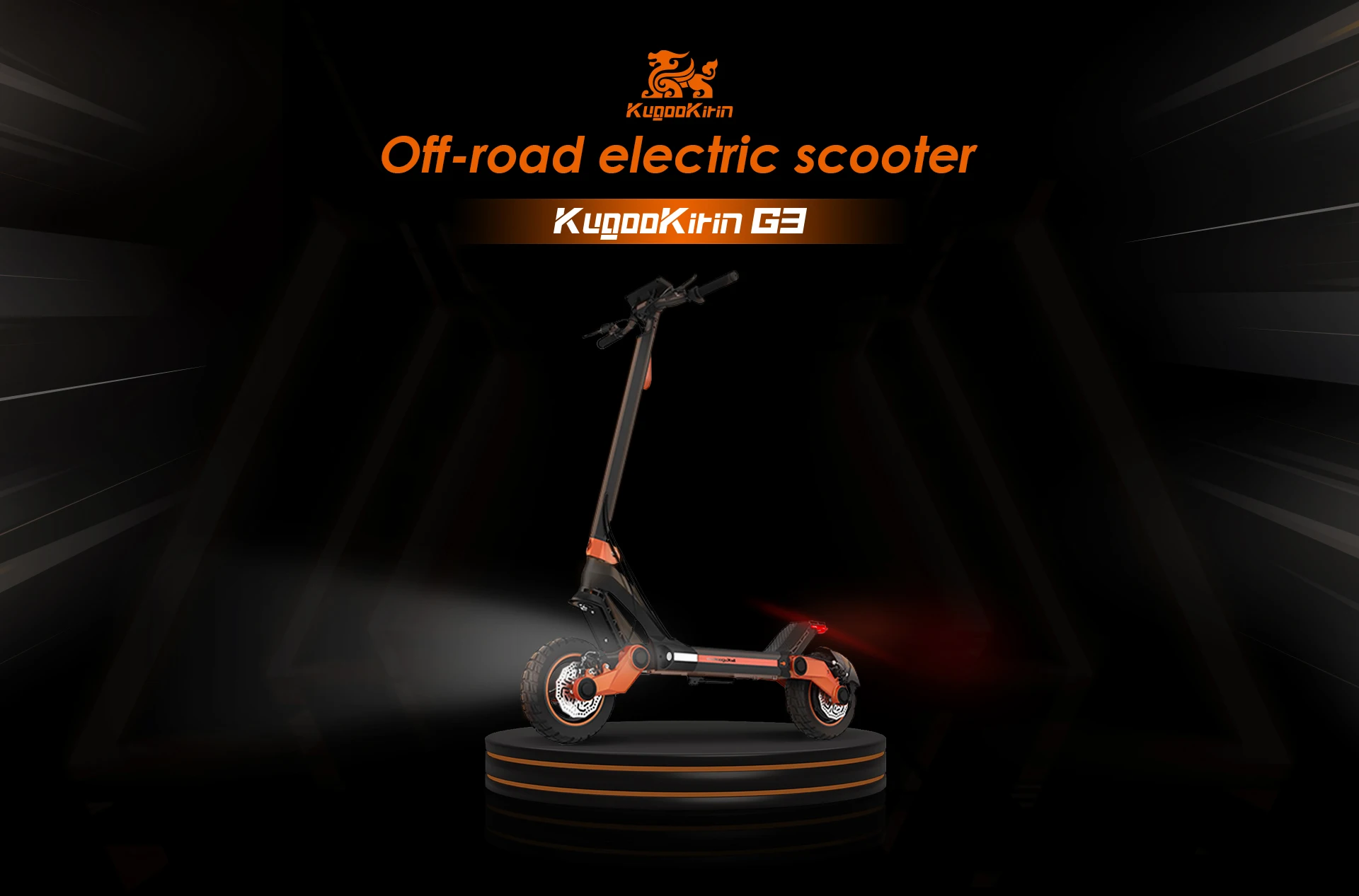 Ready to Ship High Quality Powerful Kukirin G3 Unique Kick Tail 1200W Signal Light Electric Scooters for Women