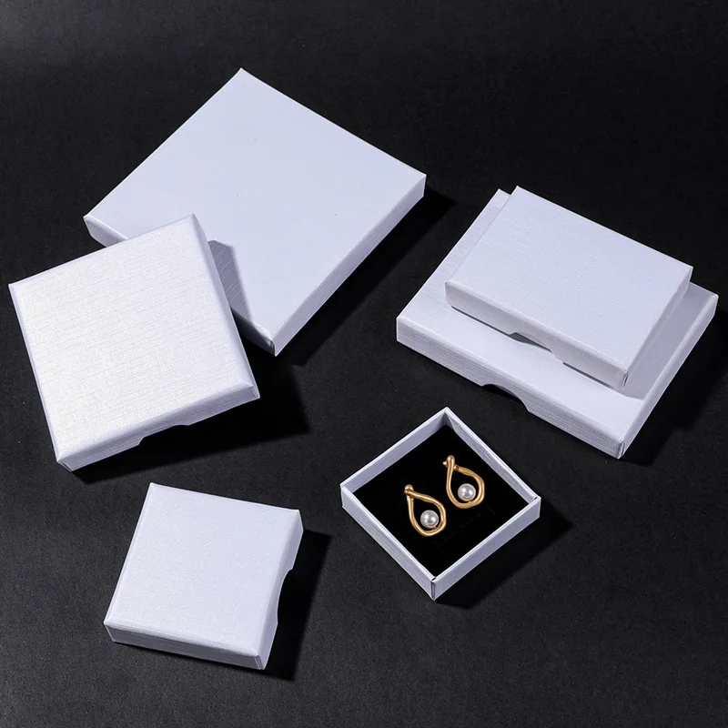 Delicate Royal Blue Jewelry Boxes For Gift Wholesale Ring Brooch Earrings Necklace Jewelry Box