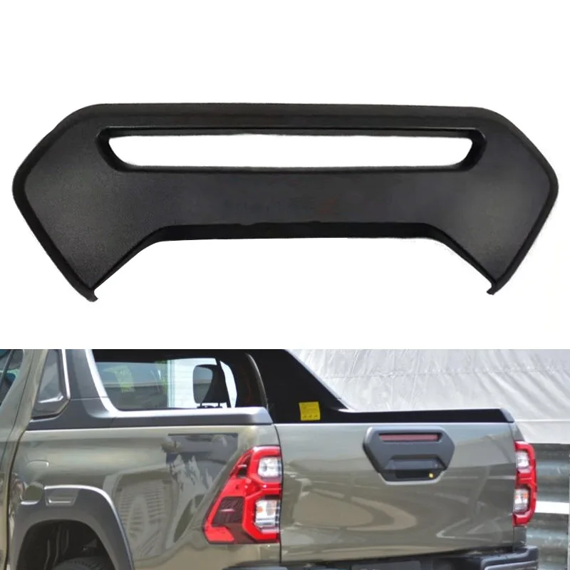 Car Rear ABS Tailgate Cover Tailgate Plate Cover Car Styling Auto Accessories for Toyota Hilux Revo Rocco 2021 2022