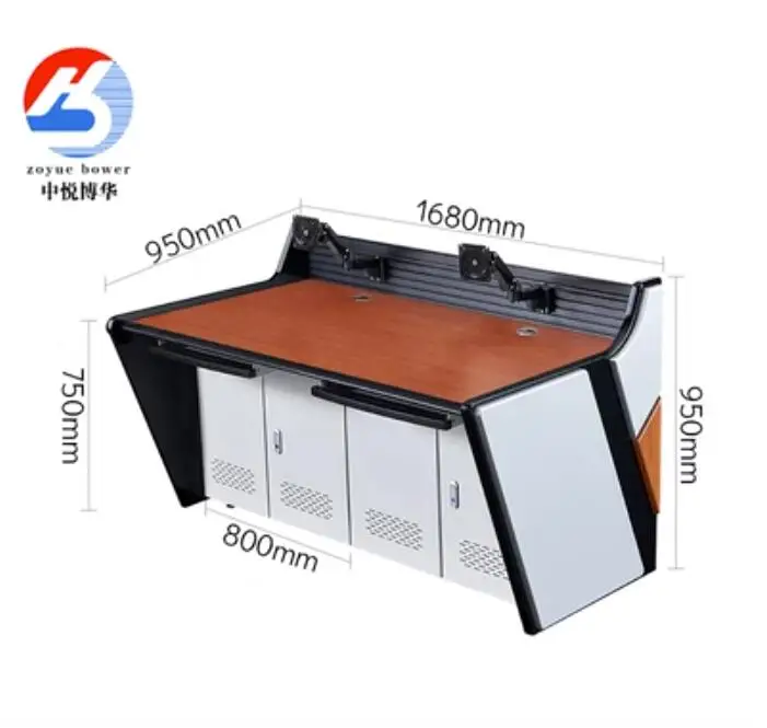 Office Furniture Modern Operator Console Desk for Security Command Center Operating Platform