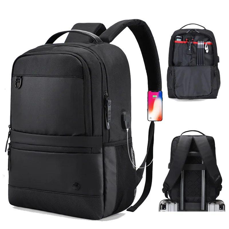 2023 New Oxford Fabric Bags Business Travel Backpack Large Capacity Men Laptop Backpack With Custom Logo