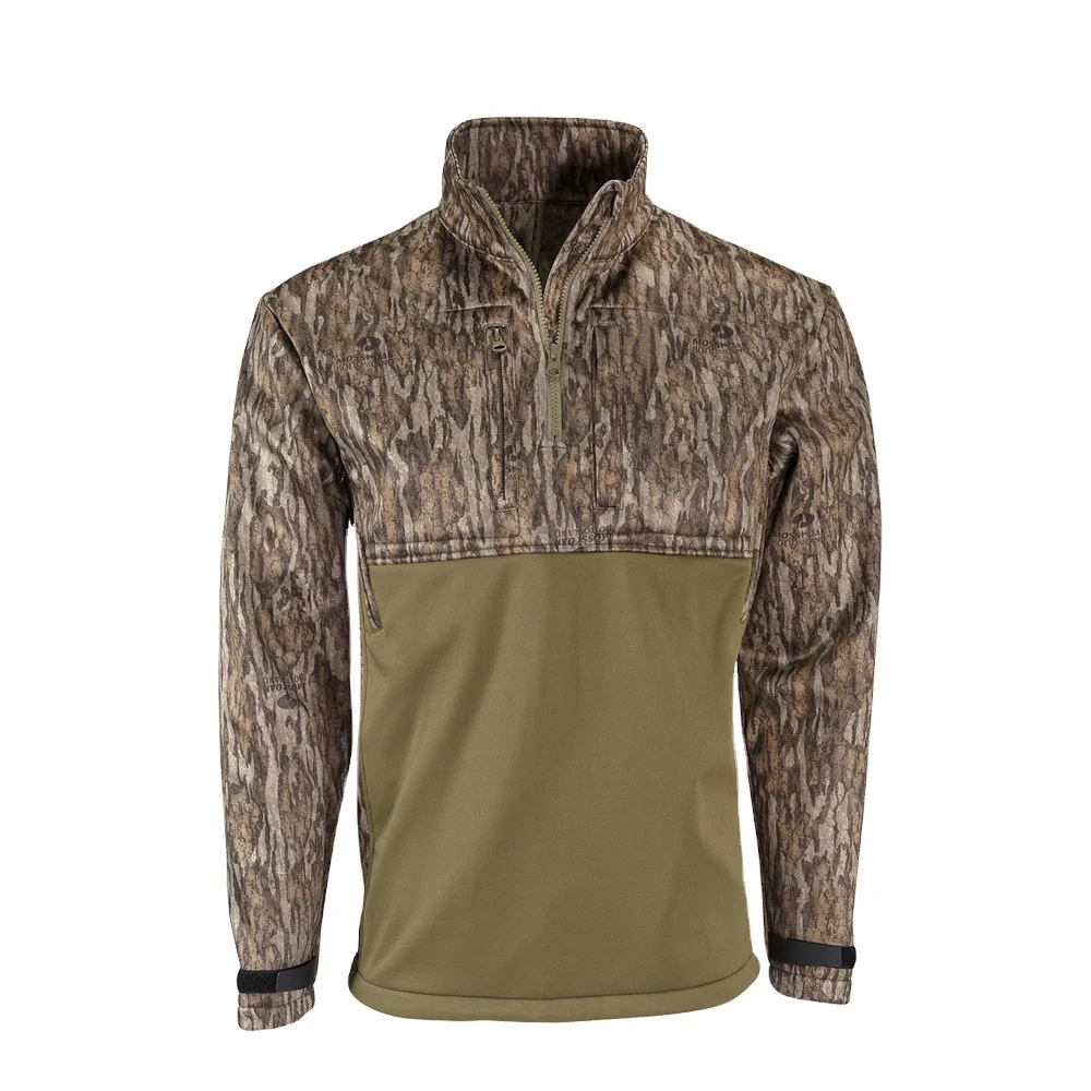 Professional Waterproof Wind Blocker Lightweight Quarter Zip Hunting Pullover Gear