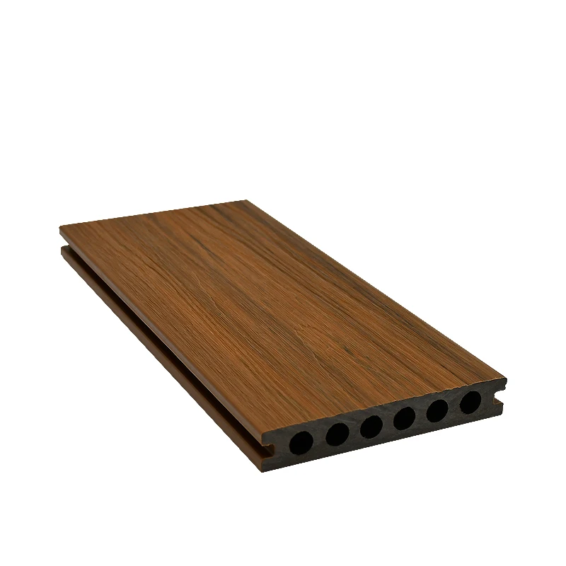 Manufacturer wood plastic composite decking waterproof Anti-UV Co-extruded wpc decking made in china