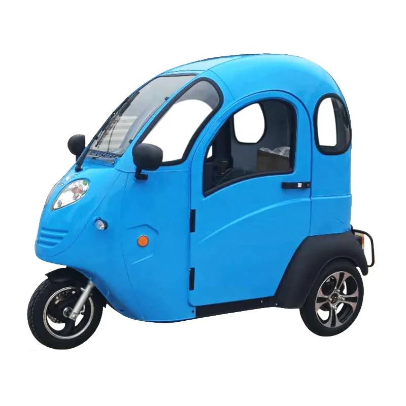 Hot Sale And Cheap Adult EEC COC 72V Scooter Off Road Enclosed 3 Wheel Electric Car Tricycle Motorcycle For Passenger