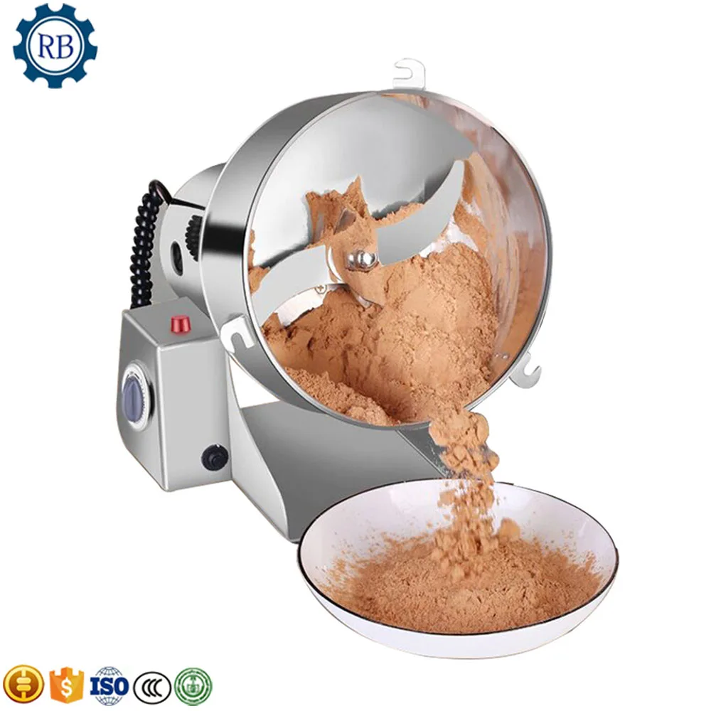 stainless steel swing type powder mill for chilli herbs cereals wheat flour rice