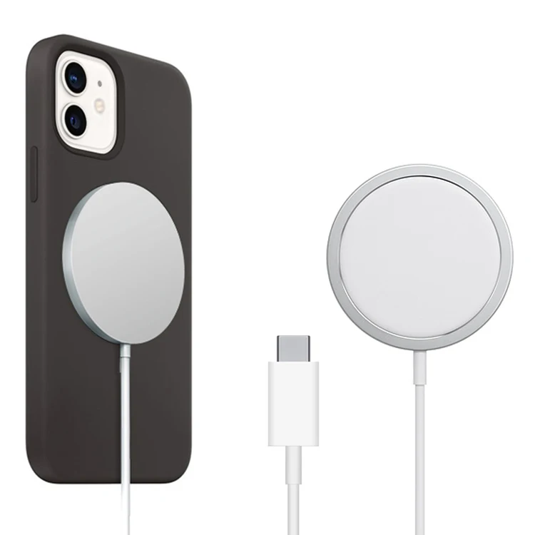 
15W Type-C Fast Portable Universal Charger For Apple Android Magnetic Magsafe Wireless Charger For iPhone 