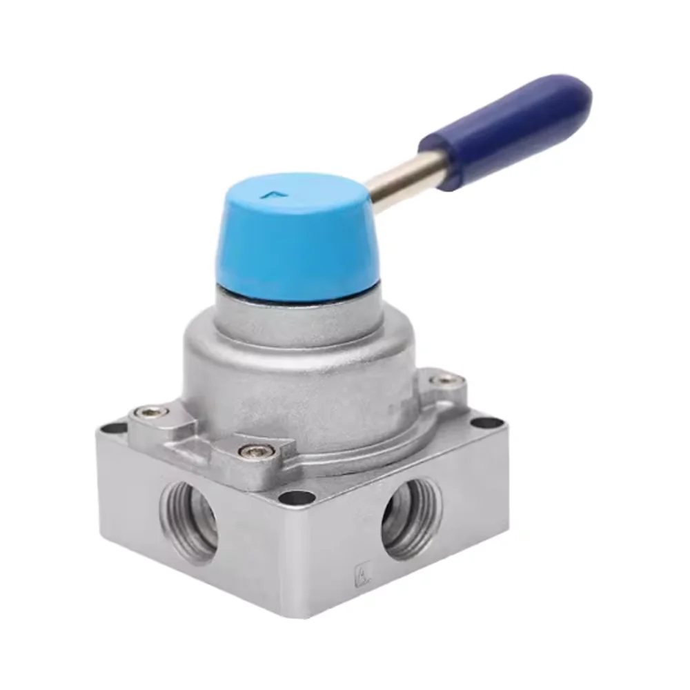 K34R6-8D Pneumatic hand rotary valve HV-02/03/04/K34R6/HV200B pneumatic switch cylinder control switch