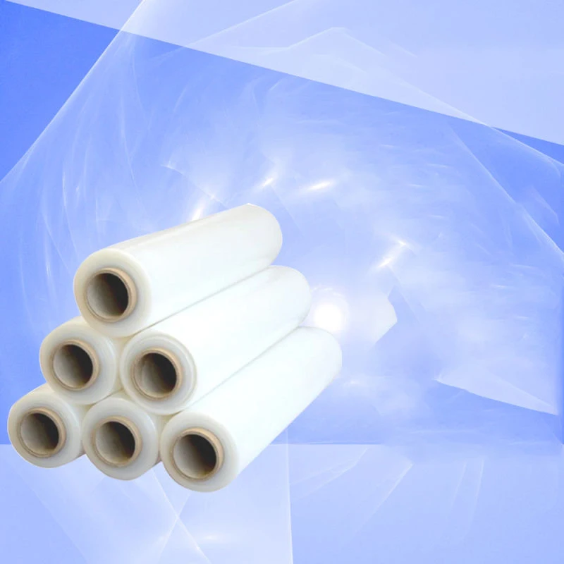 High Quality Transparent Stretch Film For Packaging Food Grade Strech Film Roll PVC PE PET Material Plastic Film