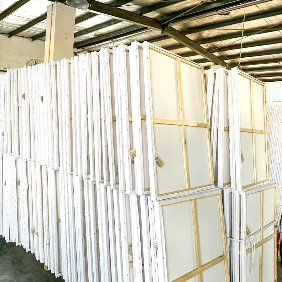 picture frame stretch canvas 40x 40 inches wooden frame kit for canvas stretching watercolor 100% cotton