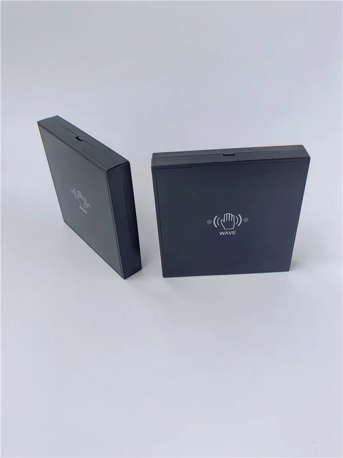 Factory Price Hand Wave Infrared Non Touch Switch EU UK US Toughened Glass Panel Open Door Switch