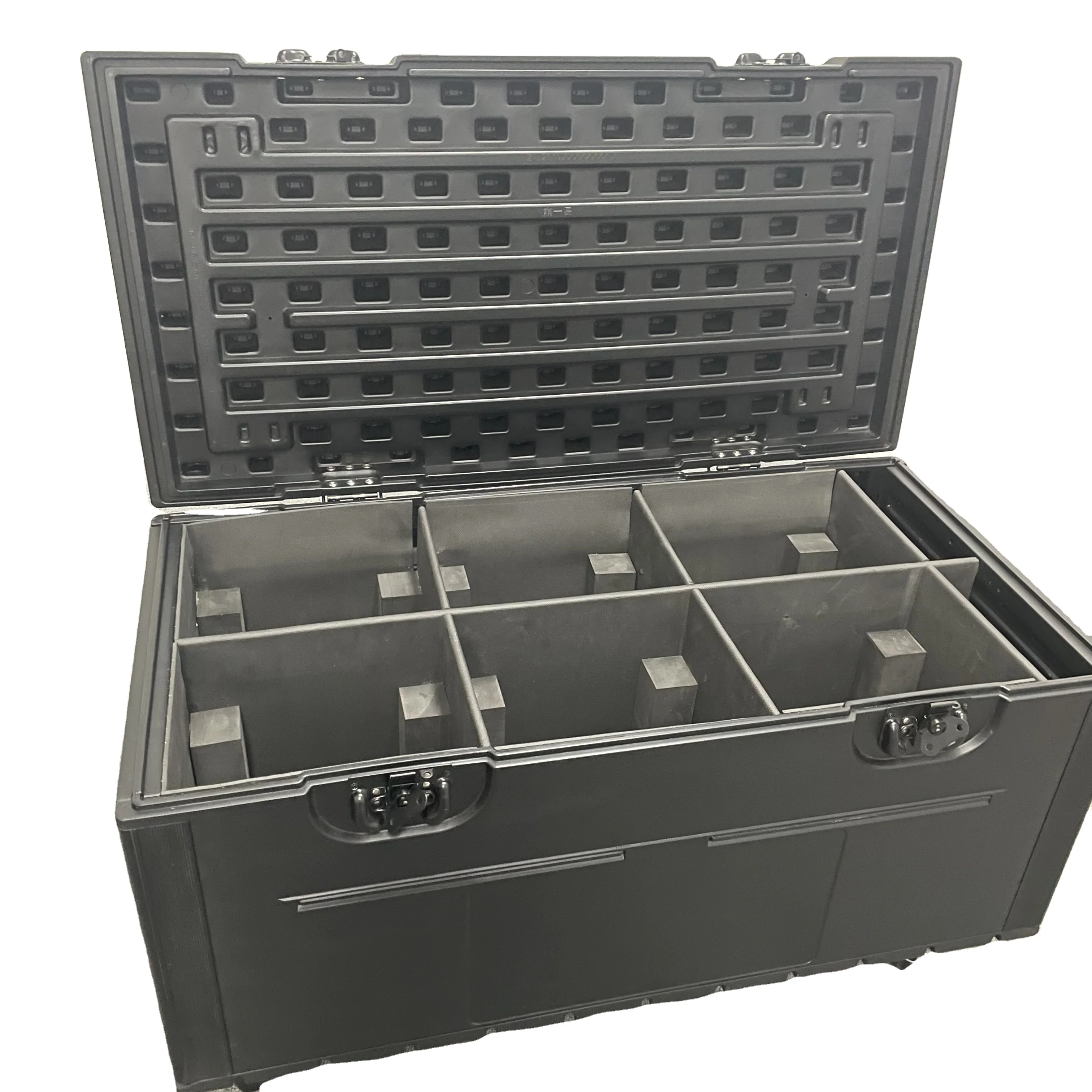 Prolight Waterproof Strong Plastic 6in1 Flight Road Case for Led Moving Head Light Mobile Event Solution