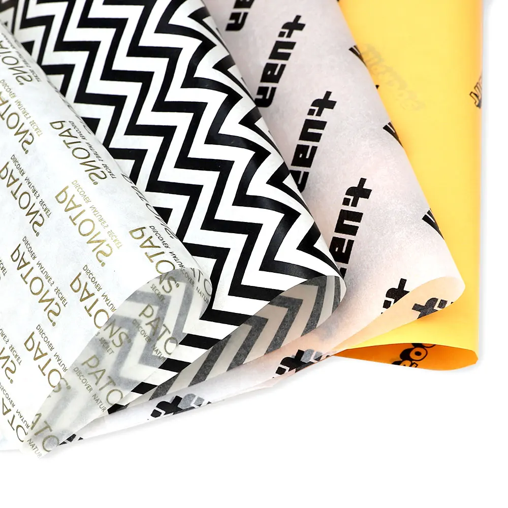 Gift Paper Wrapping Packaging Glossy Gold Stripe Printed Tissue Paper With Cheap Price