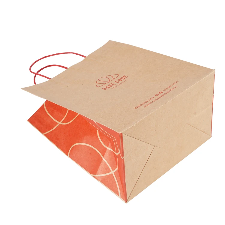 Wholesale Price Oil Proof Kraft Sandwich Bag Foldable Plain Brown Paper Bag For Lunch