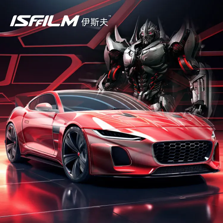 ISF 8.4mil Anti scratch Wrap Self adhesive premium Self Healing Clear pro Automotive Glossy Tpu Paint Protection ppf for car